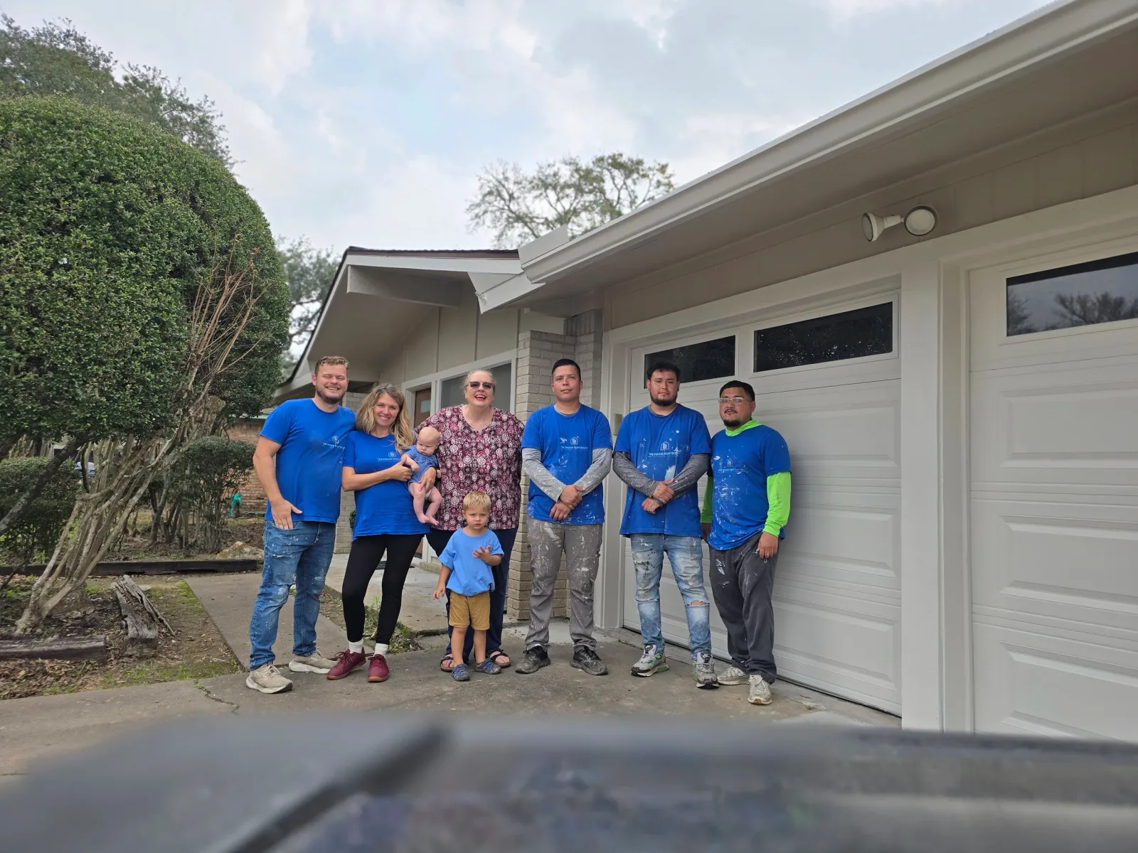 Paint it forward 2026 chris petkau family homeowner painters west houston TX