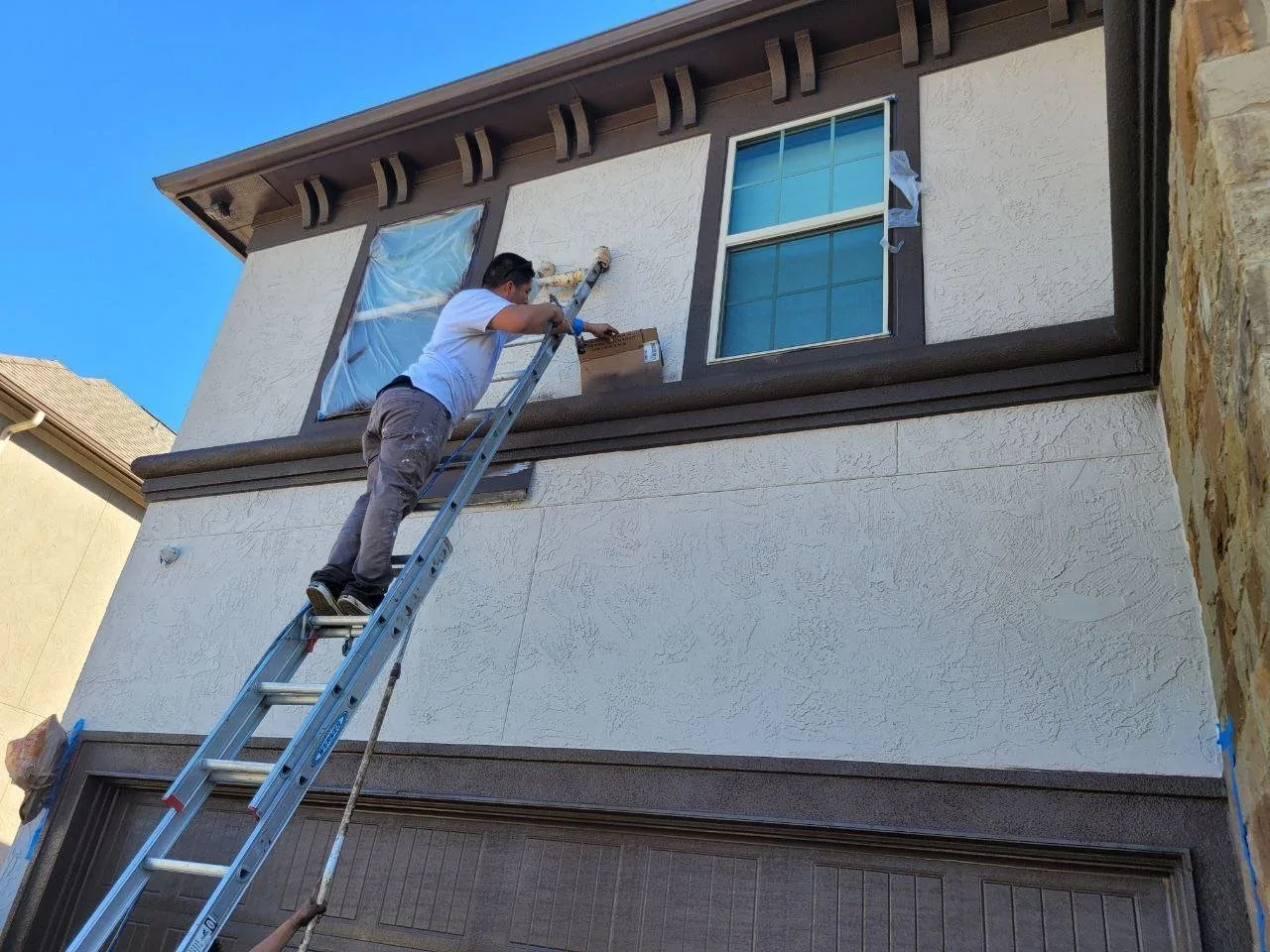 Painting project by The Proud Paintbrush in Sugar Land, TX