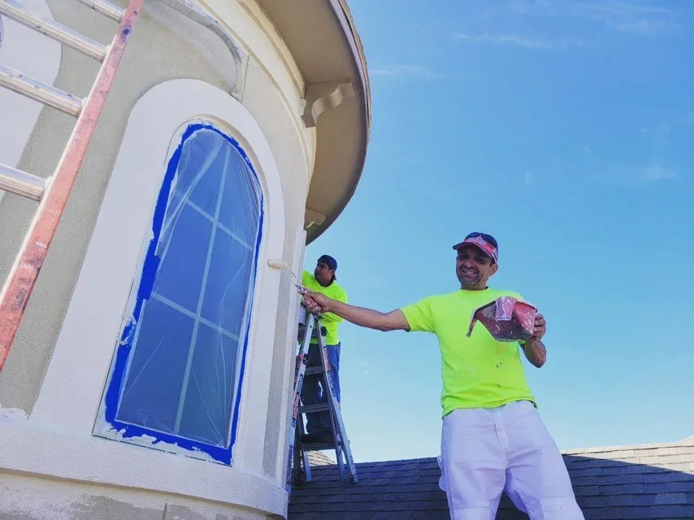 Stucco detail painting sugar land portfolio